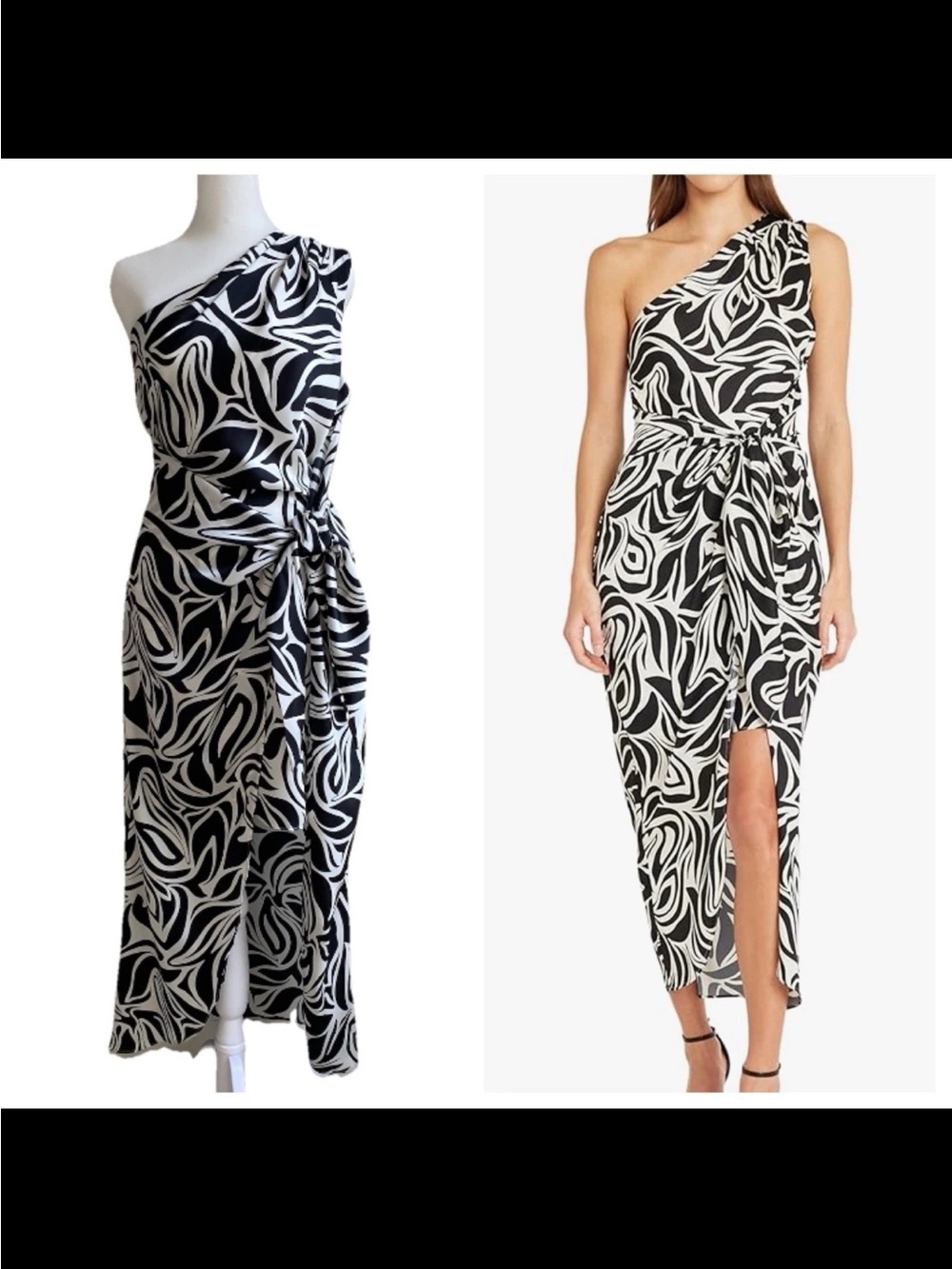 NWT Donna Morgan Midi Dress🤍🖤